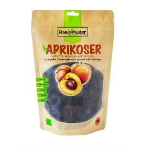 Rawpowder Aprikoser Osvavlade 500g ekologisk - Happy Green