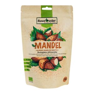 Rawpowder Mandlar – Ekologiska sötmandlar