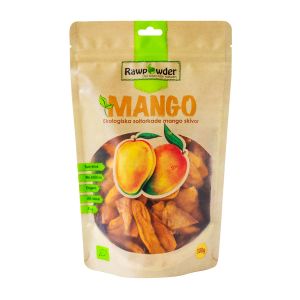 Rawpowder Mango Amelie soltorkade bitar 300g