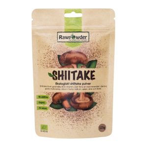 Rawpowder Shiitake Pulver – Pulver av Shiitakesvamp