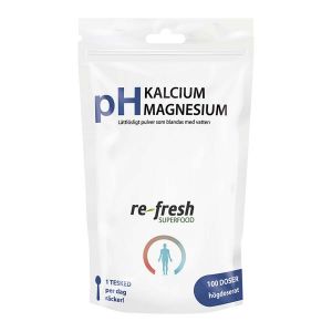 Re-fresh Superfood pH Kalcium Magnesium – Ett kosttillskott med magnesium & kalcium