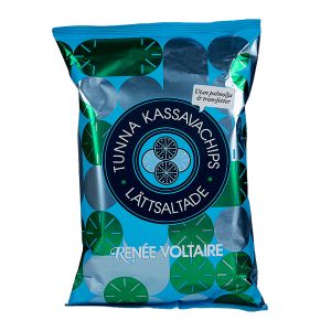 Renée Voltaire Kassavachips Tuna Lättsaltade – Tunna & krispiga chips