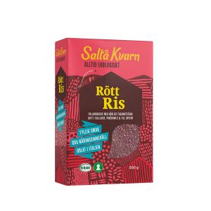 Köp Saltå Kvarn Rött ris 500g ekologisk på happygreen.se