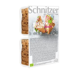 Schnitzer Bread’n Toast Grainy Ready To Eat Glutenfritt – Ett ekologisk & glutenfritt rostbröd