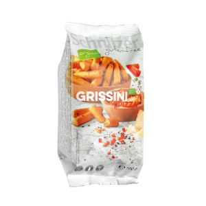 Schnitzer Grissini Pizza Glutenfri – Ekologisk & glutenfria brödpinnar