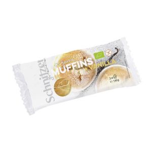 Schnitzer Muffins Vanilj Glutenfri – Ekologiska & glutenfria muffins