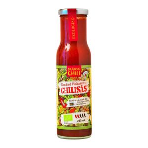 Skånsk Chili Chilisås Rostad Habanero – Ekologisk chilisås