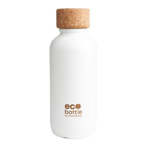 Smartshake EcoBottle White – Vattenflaska av 98% sockerrörsavfall