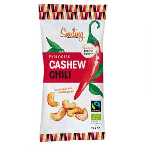 Smiling Cashew Chili – ekologiskt snacks