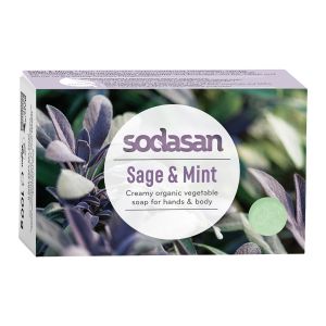 Sodasan Tvål Salvia & Mynta – ekologisk hårdtvål