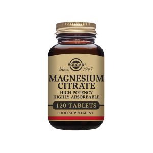 Magnesiumcitrat, 120 tabletter