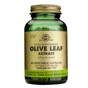 Solgar Olive Leaf Olivbladsextrakt, 60 vegikapslar