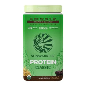 Sunwarrior Classic Protein Choklad – Ekologiskt & veganskt proteinpulver