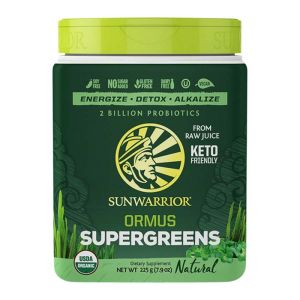 Sunwarrior Ormus Super Greens Naturell – Ett växtbasterat kosttillskott