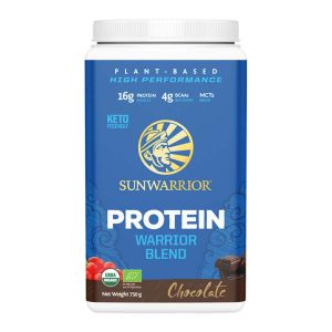Sunwarrior Warriorblend Choklad – Ekologiskt & veganskt proteinpulver