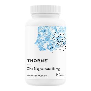 Thorne Research Zinc Bisglycinate 15mg – 150% av DRI