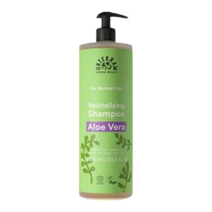 urtekram aloe vera shampoo 1l pump ekologisk