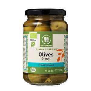 Urtekram Amfissoliver gröna – Ekologiska oliver