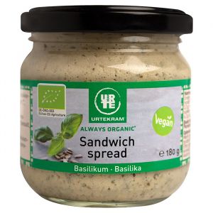 Sandwich Spread Basilika, 180g ekologisk