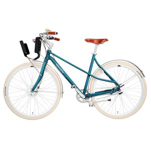 Vélosophy Comfort Petrol Korg Svart – En miljövänlig cykel