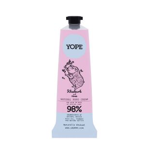 Yope Hand Cream Rhubarb and Rose  – Naturlig handkräm 